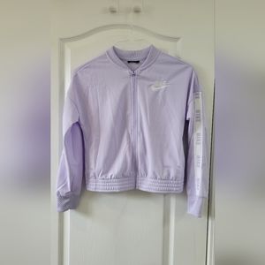 Nike girls Large zip up jacket